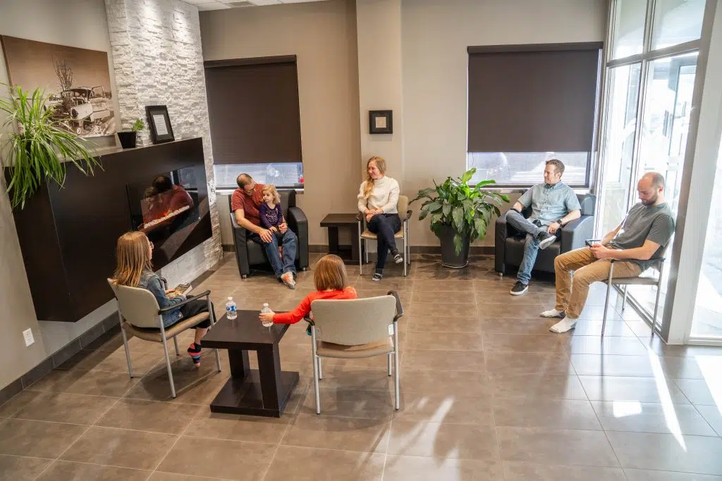 waiting area